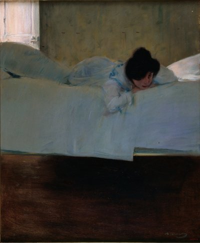 Faulheit von Ramon Casas i Carbo